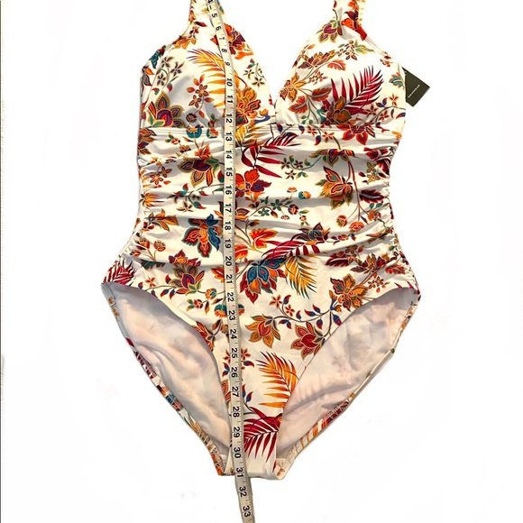 RALPH LAUREN Jacobean 1 pc Swimsuit 🏄🏻‍♀️🏄🏻‍♀️ - Picture 10 of 16